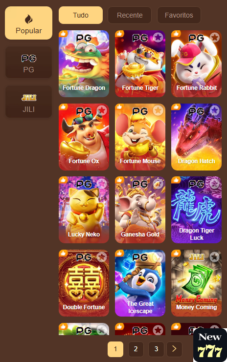 Jogos Certificados new777.com