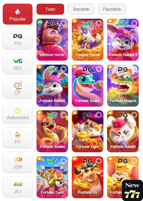 Experiência de Jogos new777.com